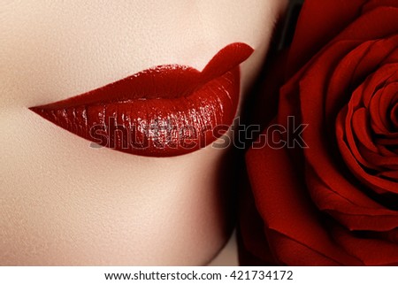 Would not rose red lips opinion you Rose red lips something