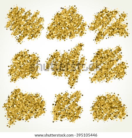 Vector Background Gold Glitter Gold Sparkle Stock Vector 395699185 Shutterstock Sparkle Website Templates