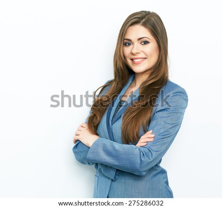 Business Woman Portrait Crossed Arms Stock Photo 128709044 - Shutterstock