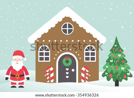 Cartoon Clip Art Cute Cottage House Stock Vector 352892780 - Shutterstock