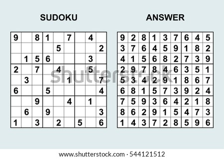 Sudoku Answers Stock Images, Royalty-Free Images & Vectors | Shutterstock