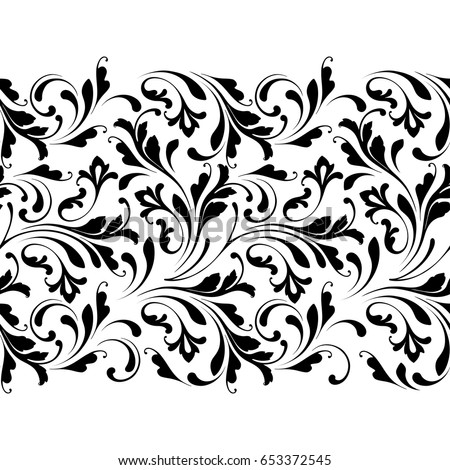 Expensive Carved Border Template Wood Carving Stock Vector 653372545 ...