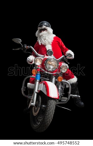 Santa Motorcycle Stock Images, Royalty-Free Images & Vectors | Shutterstock