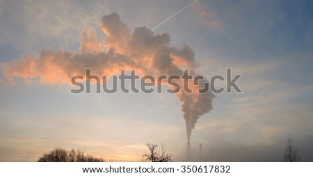 Pollution from power plant