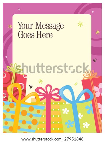 Merry Christmas Tropical Beach Template Card Stock Vector 237837679 Shutterstock Gift Flyer Template