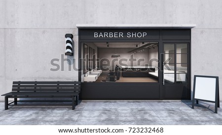 Black design shop interiør