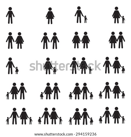 Stick Figure Family Stock Photos, Royalty-Free Images & Vectors ...
