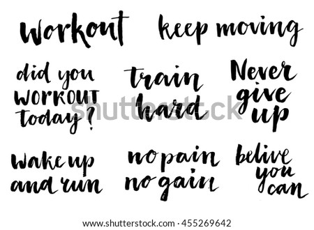 work out words