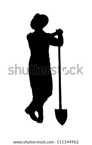 Farmer Silhouette Stock Photos, Images, & Pictures | Shutterstock