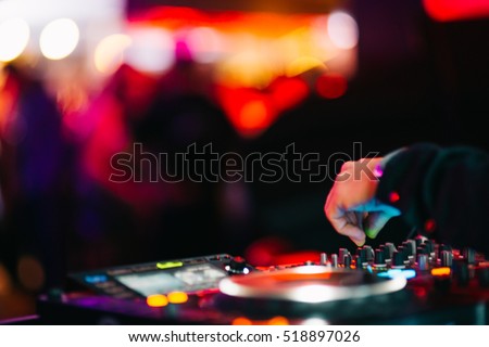 Dj Stock Images Royalty Free Vectors Shutterstock Music Background Night