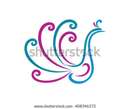 Peacock Line Art 408346372 Peacock Line Art 408346372