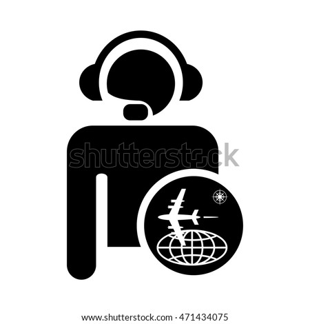 Call Operator Travel Icon Agent Call Operator Travel Icon Agent