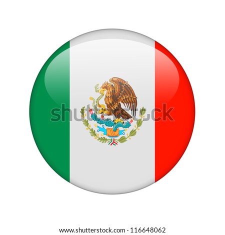 Mexico flag button Stock Photos, Images, & Pictures | Shutterstock