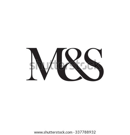 Sm Initial Logo Ampersand Monogram Logo Stock Vector 338939858 ...