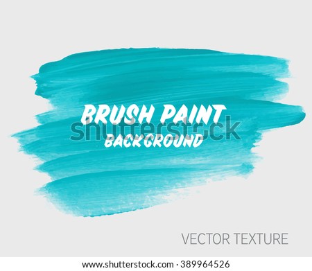 Original grunge brush paint texture design acrylic stroke poster vector. Original rough paper hand painted vector. Perfect design for headline, logo and banner.