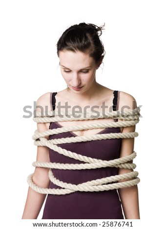 Tied Up Girl Stock Photos, Images, & Pictures | Shutterstock