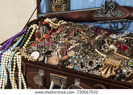 stock-photo-a-suitcase-with-treasures-go