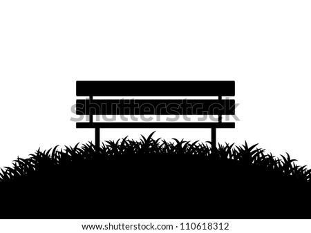 stock-vector-silhouette-of-bench-110618312.jpg