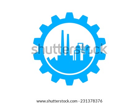 Industrial Icon Stock Vector 156638846 - Shutterstock