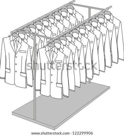 Clothes Rack Stock Photos, Images, & Pictures | Shutterstock