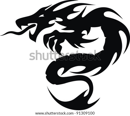 Dragon Tattoo Stock Photos, Images, & Pictures | Shutterstock
