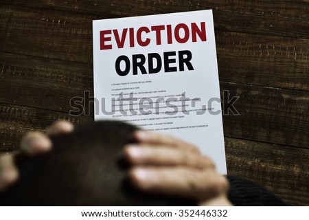 How do you hand over an eviction?