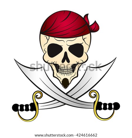 Pirate Stock Vector 154138328 - Shutterstock