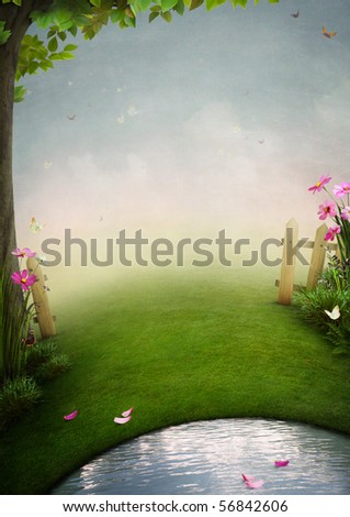 Fantasy Garden Stock Photos, Images, & Pictures | Shutterstock