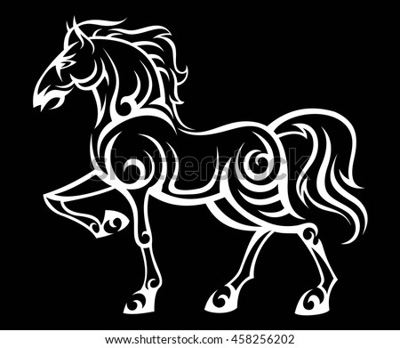 horse tattoo stock images royalty free images u0026 vectors horse tattoo stock images royalty free images u0026 vectors
