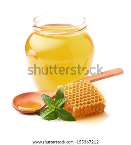 Honey with mint