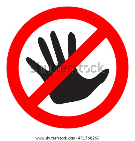 Dont Touch Stock Images, Royalty-Free Images & Vectors | Shutterstock