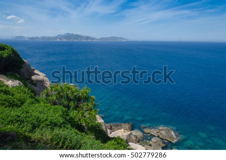 Binh Ba island, Cam Ranh, Khanh Hoa, Vietnam