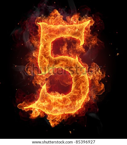 Yin Yang Sign Fire Flame Stock Illustration 64967806 - Shutterstock