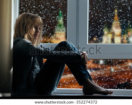 Untitled — YOUNG RUSSIAN TEEN GIRL OUTSIDE IN SNOW TIGHT