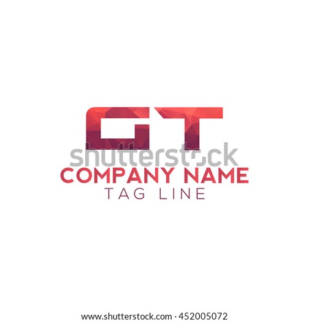 Gt Logo Stock Vector 402410638 - Shutterstock