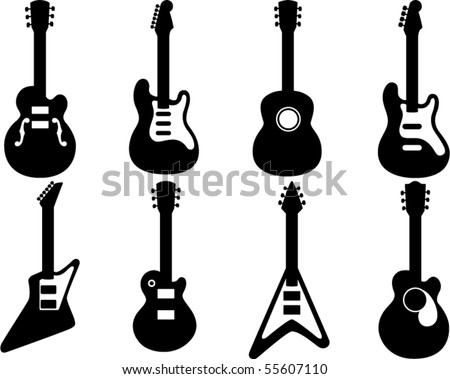 Guitar Icon Stock Images, Royalty-Free Images & Vectors | Shutterstock