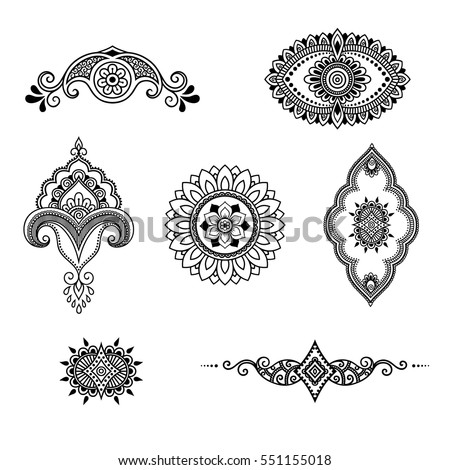 henna tattoo flower template mehndi style stock vector 551155018 henna tattoo flower template mehndi style stock vector 551155018