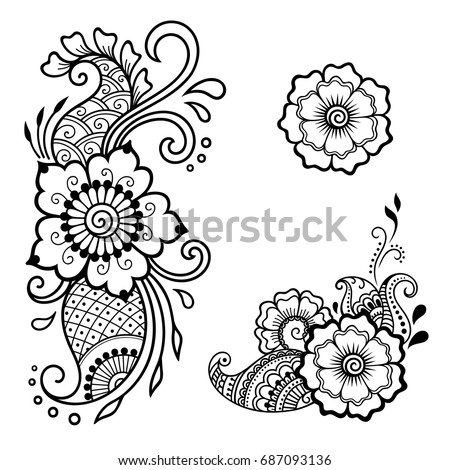 flower tattoo stock images royalty free images u0026 vectors flower tattoo stock images royalty free images u0026 vectors