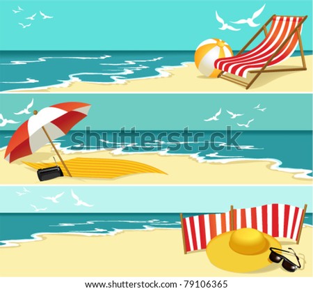 Summer banners