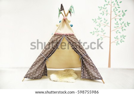 photo of Hut in the children's room