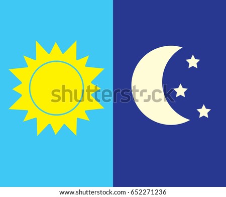 Day And Night Icon Stock Vectors, Images & Vector Art | Shutterstock