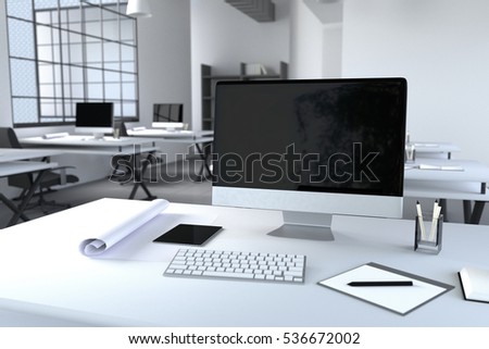 3 D Rendering Illustration Modern Interior Creative Stock ... 3 D Rendering Illustration Modern Interior Creative Stock ...