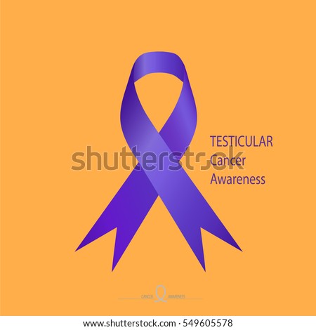 Testicular cancer ribbons