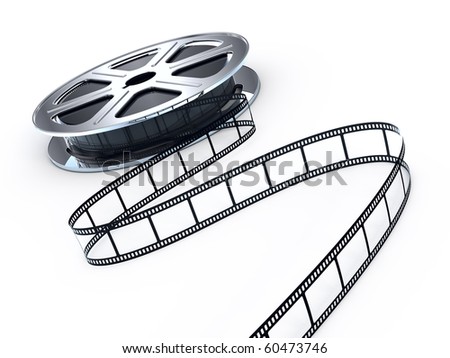 Film Rolling Out Film Reel Stock Illustration 140643964 - Shutterstock