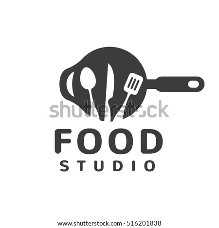 Restaurant Kitchen Toolste food studio vector logo kitchen tools stock vector 516201838 Restaurant Kitchen Toolste food studio vector logo kitchen tools stock vector 516201838