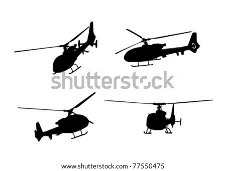 Helicopter Silhouette Stock Images, Royalty-Free Images & Vectors ...