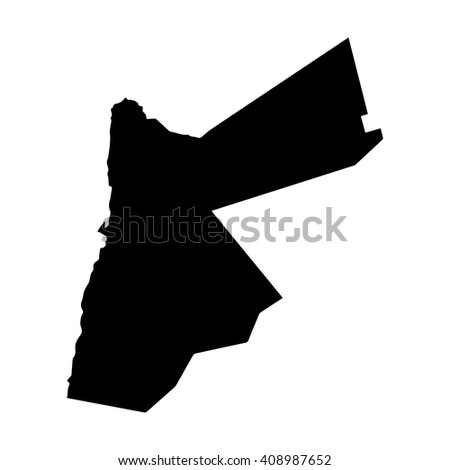 Jordan Map Stock Photos, Images, & Pictures | Shutterstock