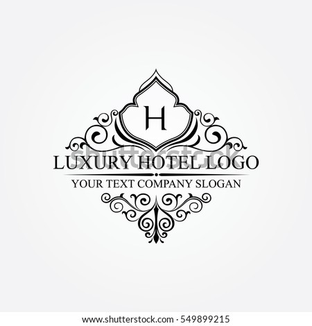 Luxury Hotel Logo Stock Vector 549899215 - Shutterstock