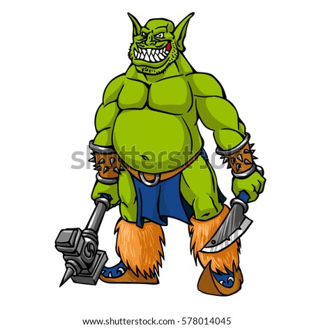 Green Goblin Hammer Stock Vector 578014045 - Shutterstock