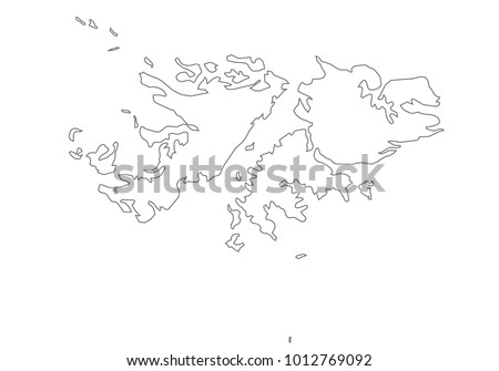 Falkland Islands Map Stock Images, Royalty-Free Images & Vectors ...